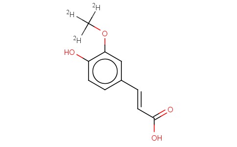 4-HYDROXY-3-METHOXY-D3-CINNAMIC ACID